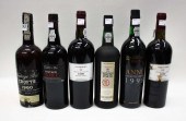 SIX BOTTLES OF VINTAGE PORT: 1