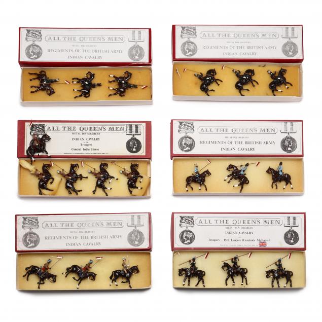 SIX BOXED EDITIONS ALL THE QUEENS