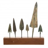 SIX BRONZE AGE TYPE BRONZE SPE