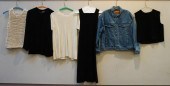 SIX CALVIN KLEIN GARMENTS (SIZ