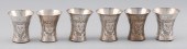 SIX CAMUSSO STERLING SILVER BE