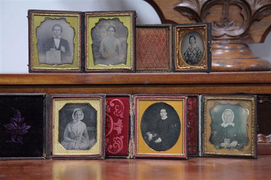 SIX CASED IMAGES. American 
