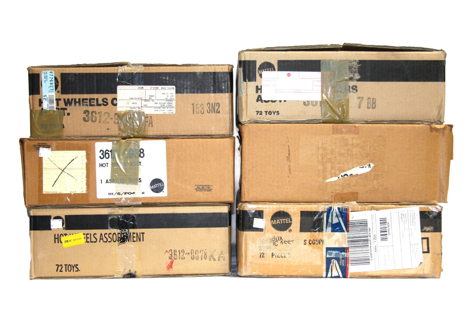 SIX CASES OF MATCHBOX CARSSix cases
