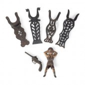 Six Cast Iron Boot Jackets
19t