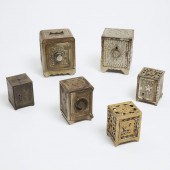 Six Cast Iron Safe Form Still
