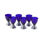 SIX CHASE BLUE MOON ART DECO C