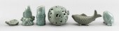 SIX CHINESE AND KOREAN PORCELA