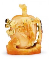 Six Chinese hornbill snuff bot