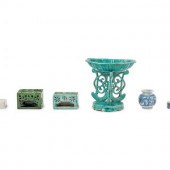 Six Chinese Porcelain Scholar'