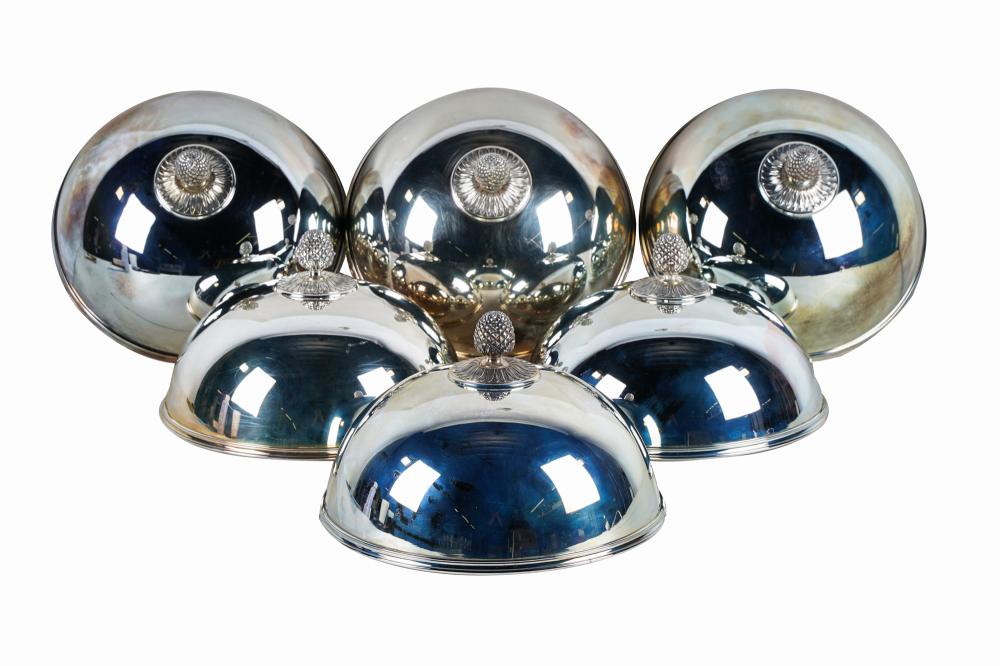 SIX CHRISTOFLE SILVERPLATE