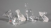 SIX CLEAR OR CLEAR AND FROSTED