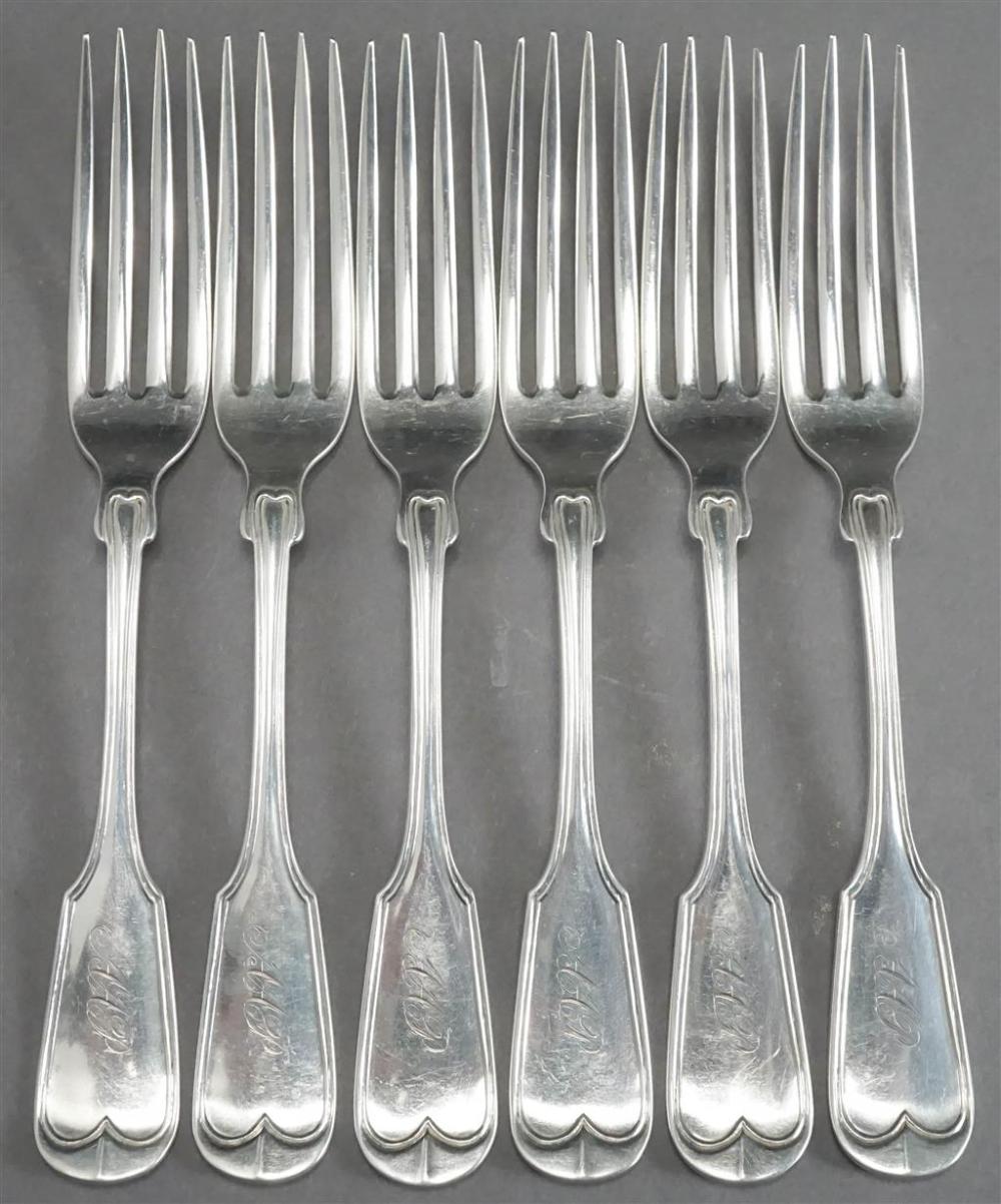 SIX COIN SILVER THREAD EDGED