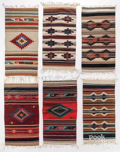 SIX CONTEMPORARY NAVAJO STYLE