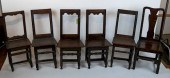 SIX CONTINENTAL OAK SIDE CHAIR