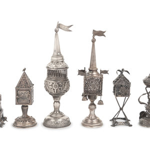Six Continental Silver Spice Towers