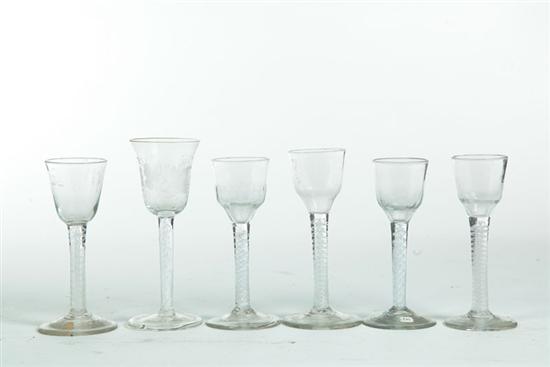 SIX CORDIALS.  European  late