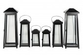 SIX CRATE AND BARREL METAL AND