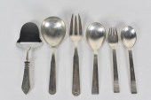 SIX DANISH STERLING SILVER SER