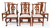 SIX DAVID LEFORT CHIPPENDALE-S