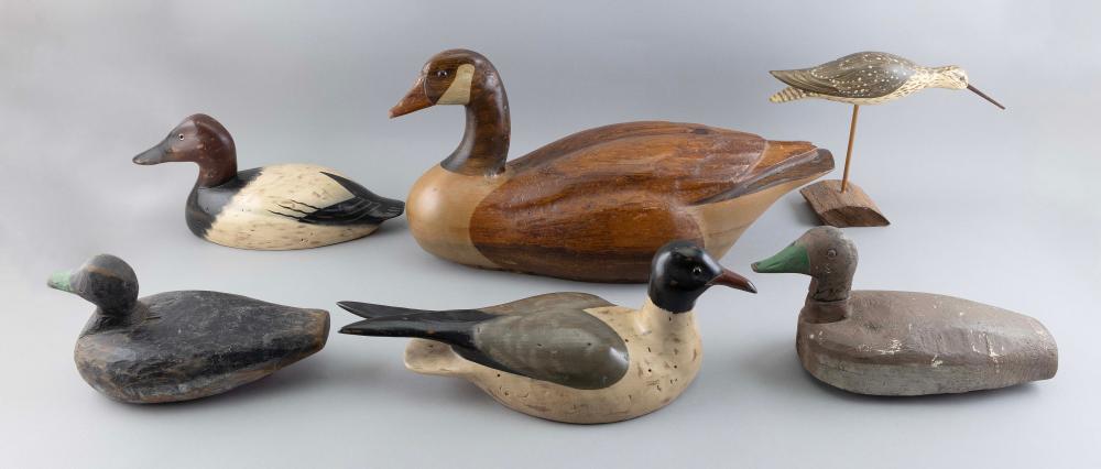 SIX DECOYS 20TH CENTURY LENGTHS