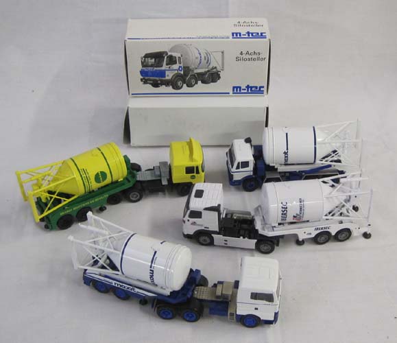 SIX DIECAST METAL SCALE MODELS OF