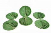 SIX DODIE THAYER POTTERY LETTU