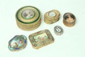 SIX DRESSER BOXES AND COMPACTS