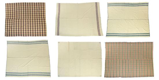 SIX EARLY BLANKETS.  Eastern United