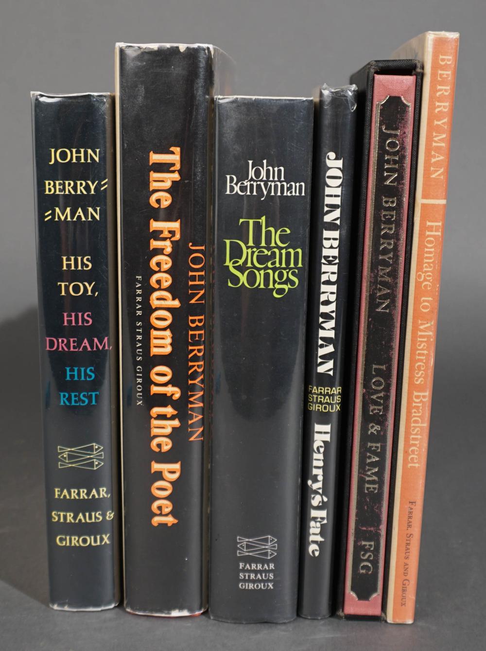 SIX EARLY OR FIRST EDITION