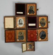 Six early photographs in vario