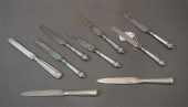 SIX EDWARD VII SILVER HANDLE L