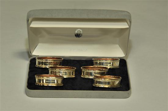 SIX ENGLISH STERLING SILVER