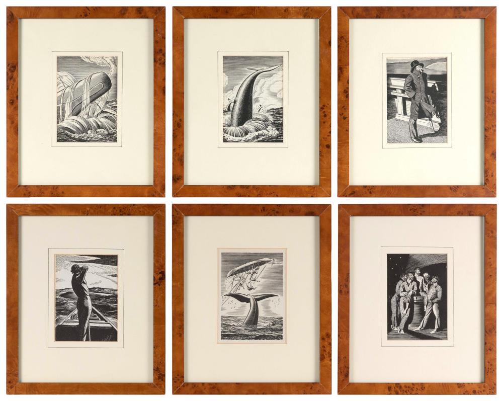 SIX ENGRAVINGS AFTER ROCKWELL