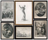 Six engravings: Dafni E. Fille