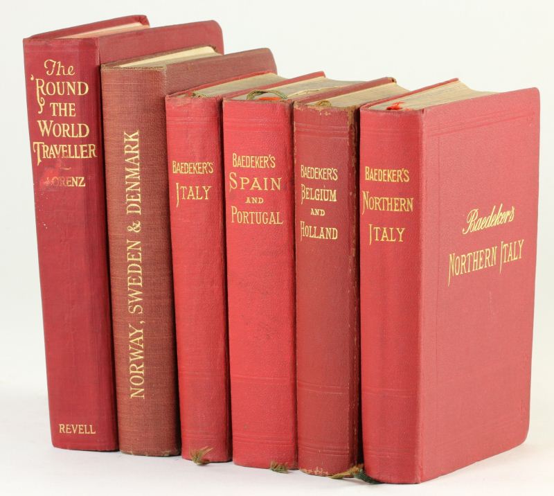 Six European Guidebooksas