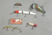 SIX FISHING LURES. Including o
