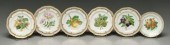 Six Flora Danica plates: one s