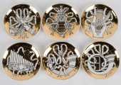 SIX FORNASETTI "MUSICALIA" SMA