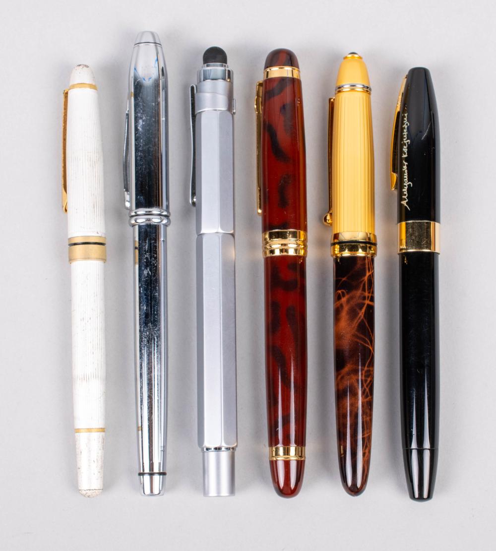 SIX FOUNTAIN PENSSIX FOUNTAIN PENS,