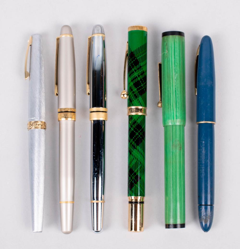 SIX FOUNTAIN PENSSIX FOUNTAIN PENS,