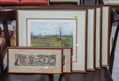 SIX FOX & HOUND PRINTS Include