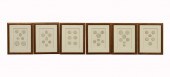 SIX FRAMED GRAND TOUR TYPE INT