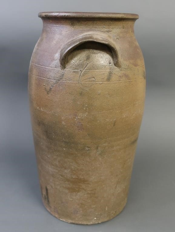 Six gallon stoneware butter