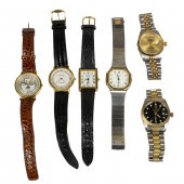 SIX GENTLEMAN'S WRIST WATCHES,