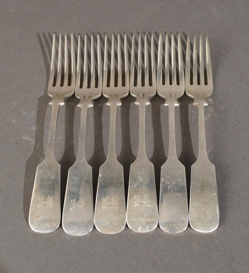 SIX GORHAM SILVER CO. 'OLD