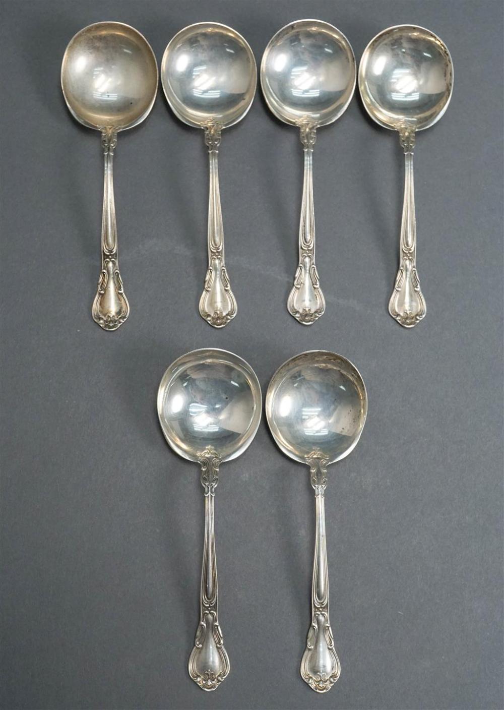 SIX GORHAM STERLING SILVER