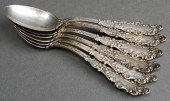 SIX GORHAM STERLING SILVER 'LU
