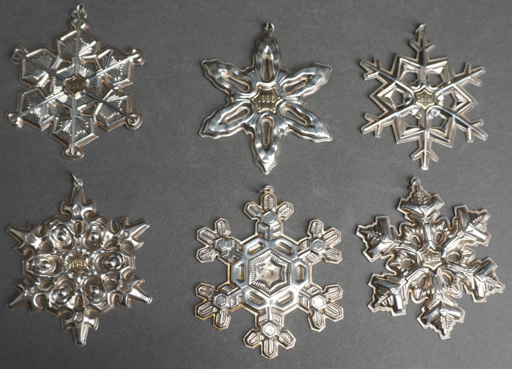 SIX GORHAM STERLING SILVER