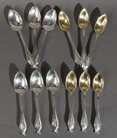 SIX GORHAM STERLING TEASPOONS
