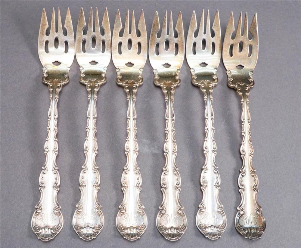 SIX GORHAM STRASBOURG PATTERN